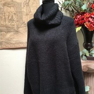 Giani Bernini Cozy Black Turtleneck Sweater